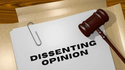dissenting opinion
