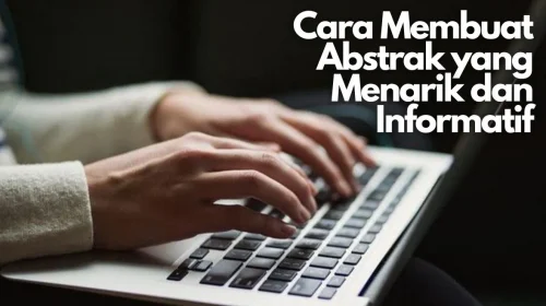 cara membuat abstrak