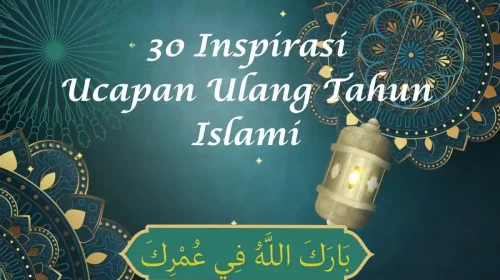 ucapan ulang tahun Islami