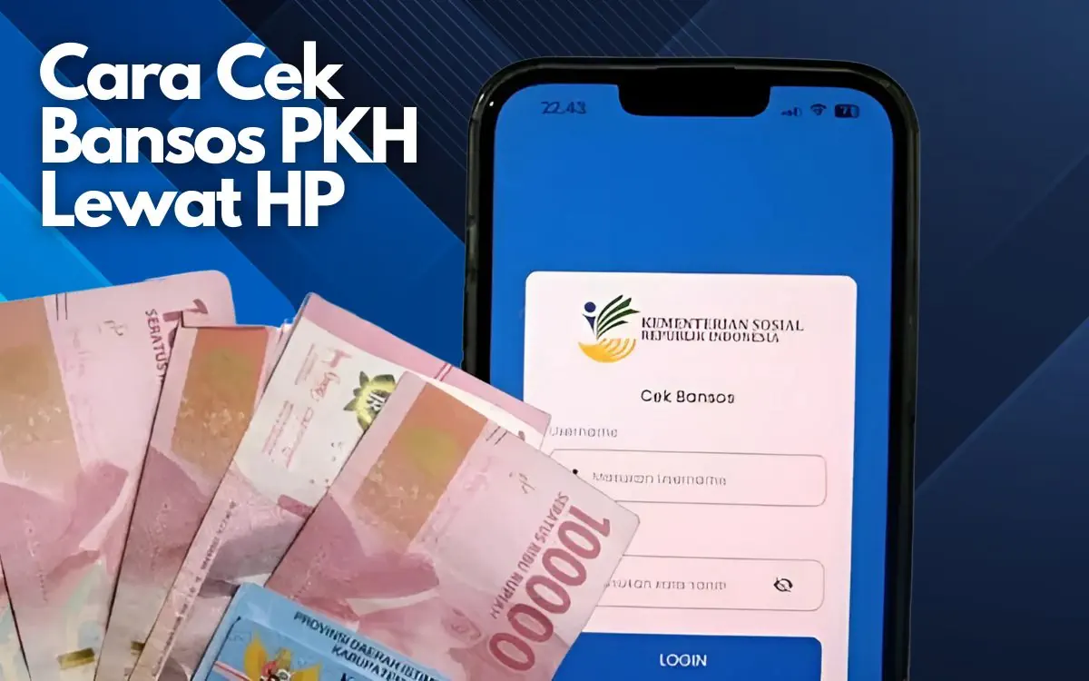 cara cek bansos pkh lewat hp