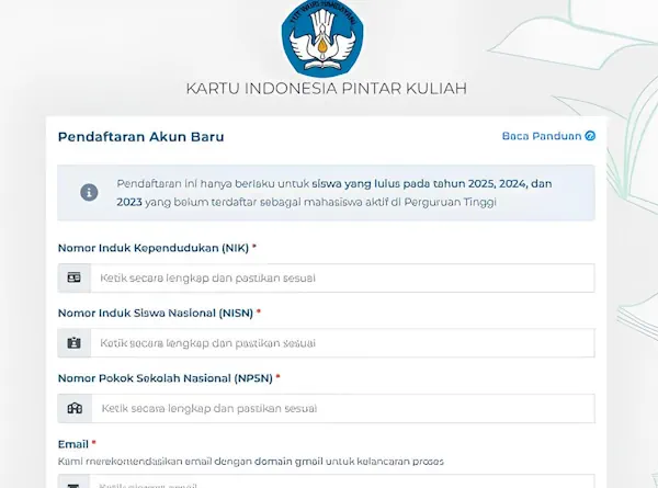 login kip kuliah