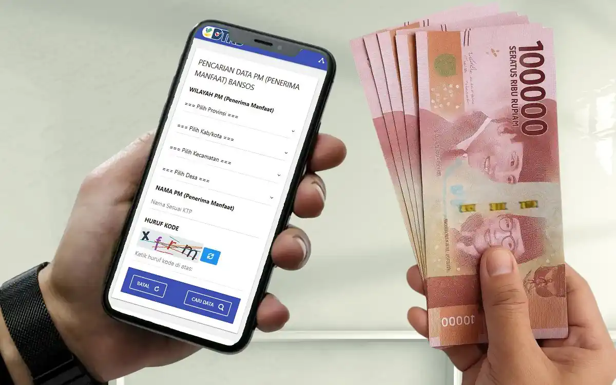 cek bansos kemensos