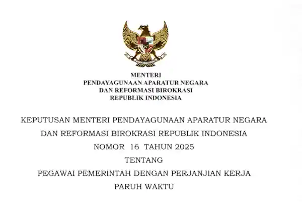 menpan rb pppk paruh waktu