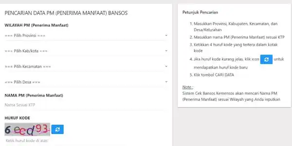 cek penerima blt kesra 2025