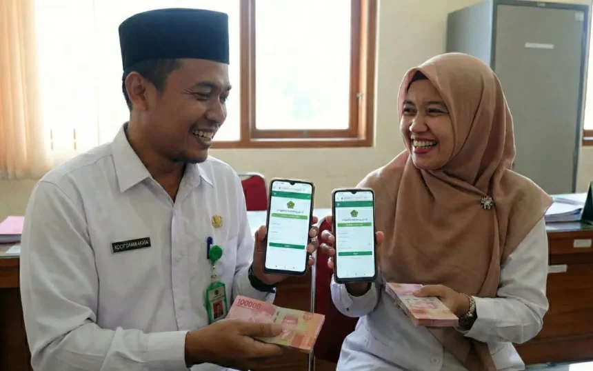cek bsu guru non asn kemenag