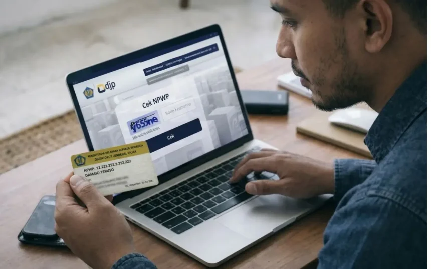 cara cek npwp online