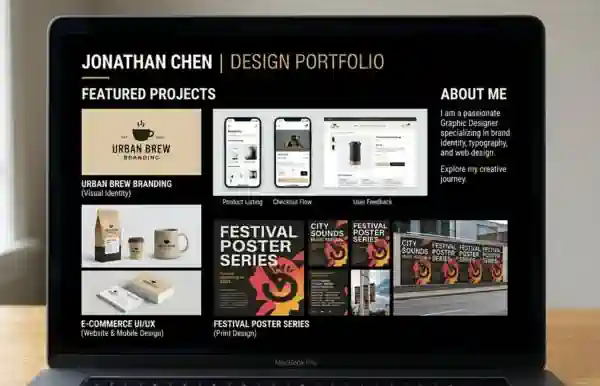 contoh portofolio