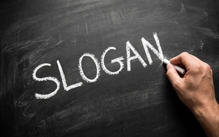 slogan adalah