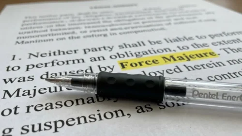 force majeure
