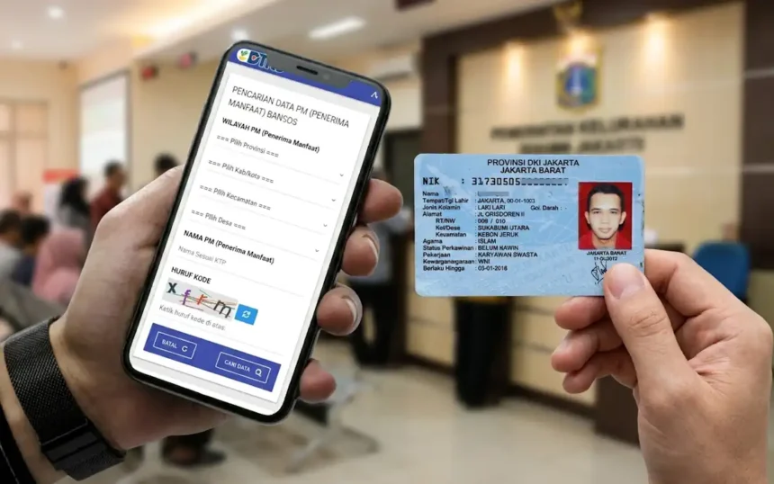 cek nik ktp penerima bansos
