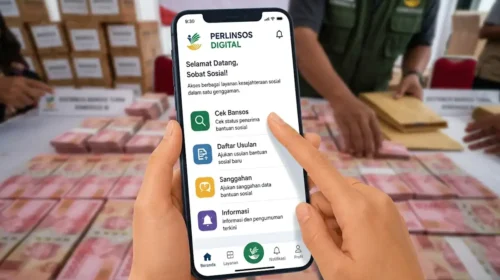 cek bantuan perlinsos