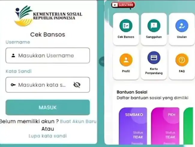 cara cek nik ktp penerima bansos