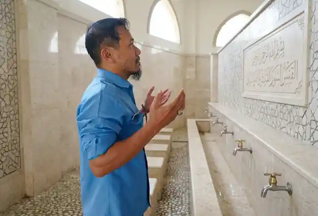 doa setelah wudhu latin