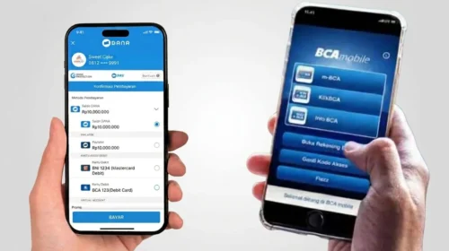 top up dana bca