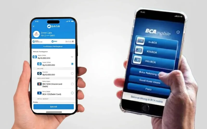 top up dana bca