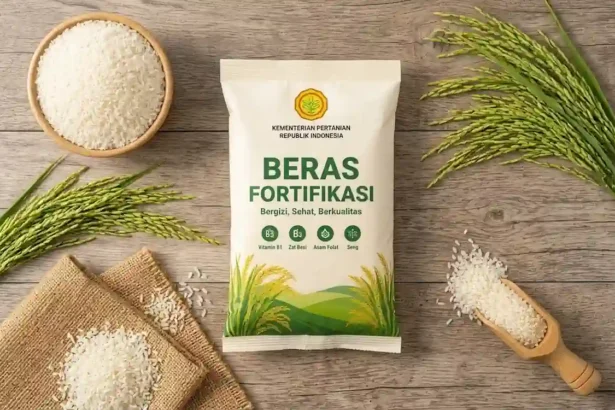 beras fortifikasi adalah