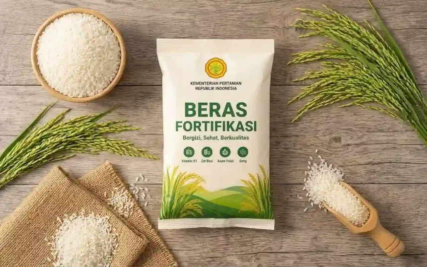 beras fortifikasi adalah