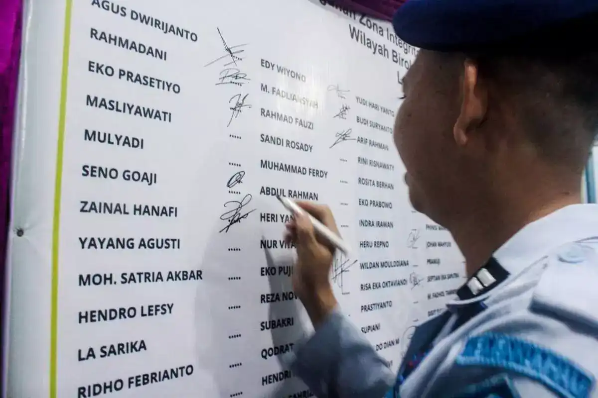 pakta integritas adalah
