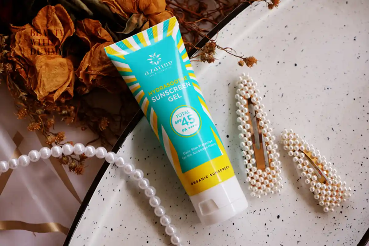 review sunscreen azarine