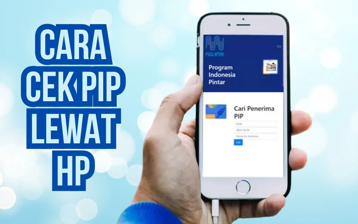 cara cek pip lewat hp