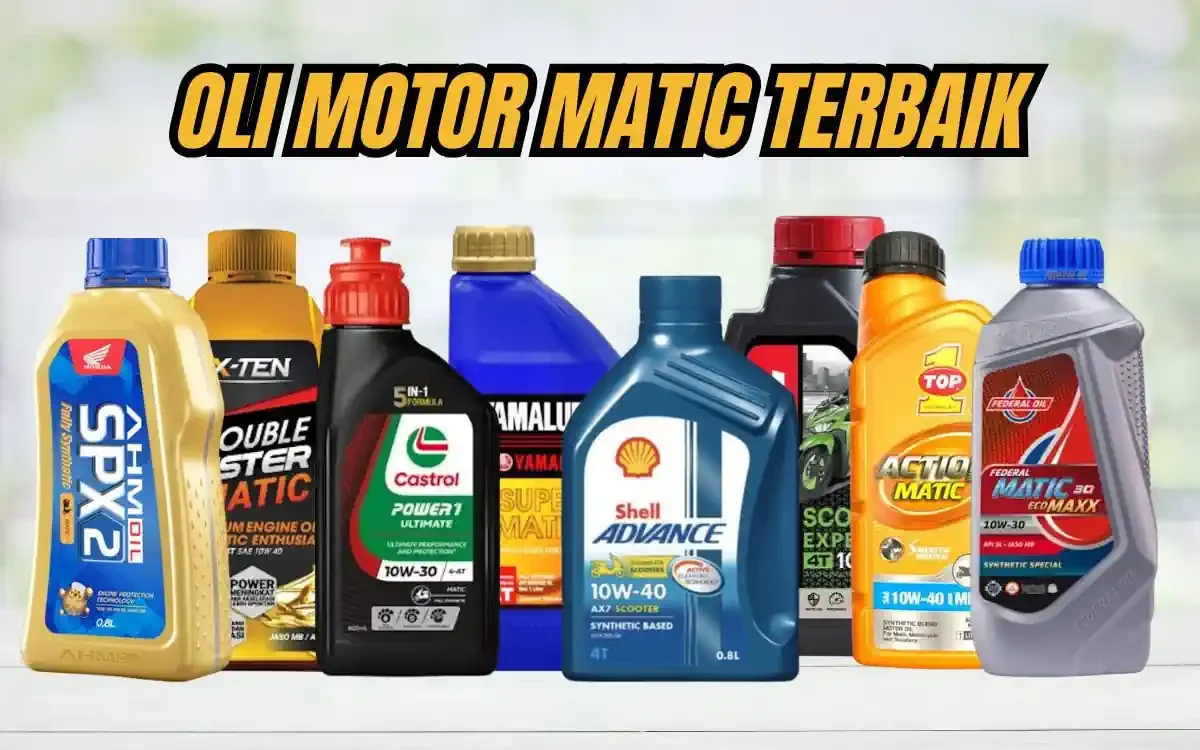 oli motor matic terbaik