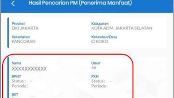 cek bansos ktp
