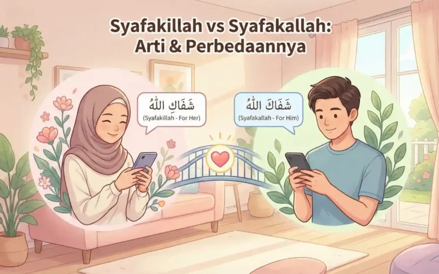 syafakillah artinya