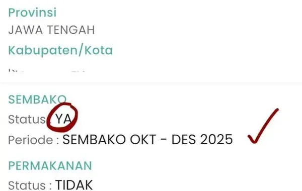 bansos sembako 2025 kapan cair