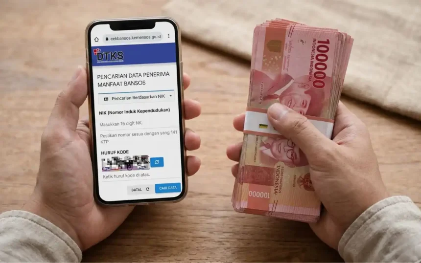 cek bansos kemensos go id