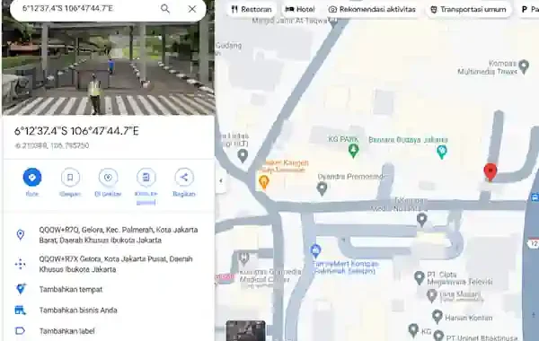 melacak no wa dengan google maps