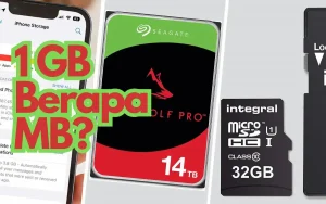 1 gb berapa mb