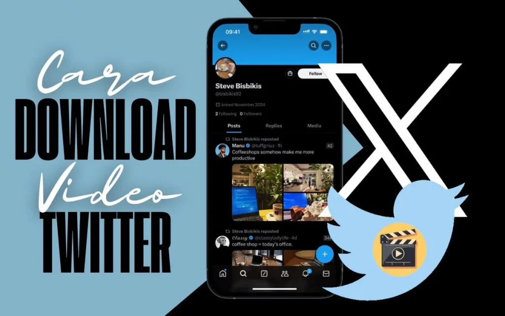 cara download video twitter