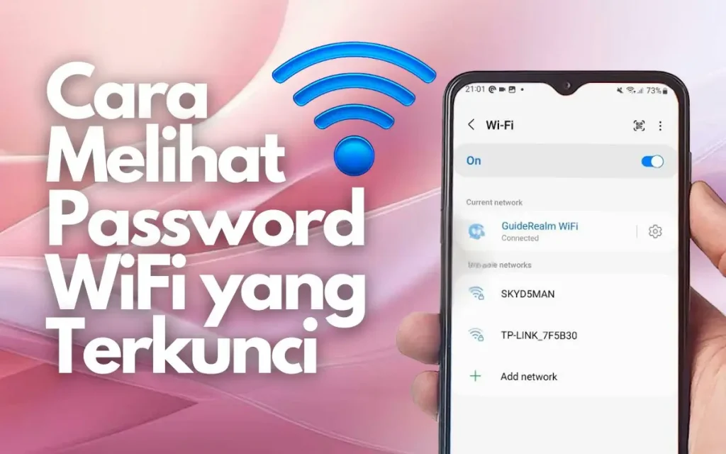 cara melihat password wifi yang terkunci