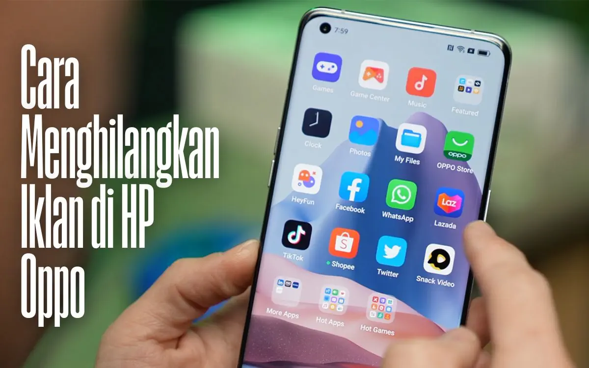 cara menghilangkan iklan di hp oppo