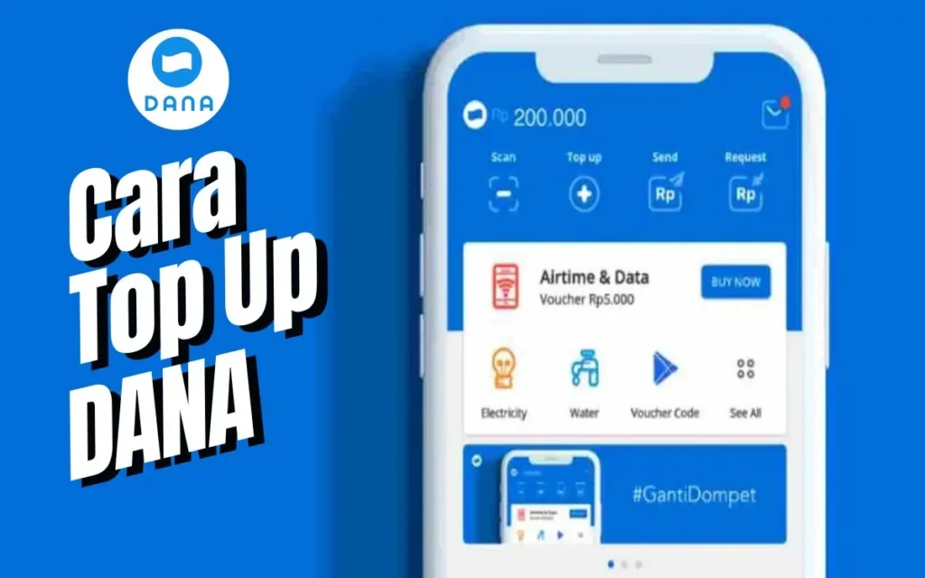 cara top up dana