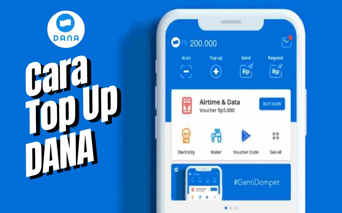 cara top up dana