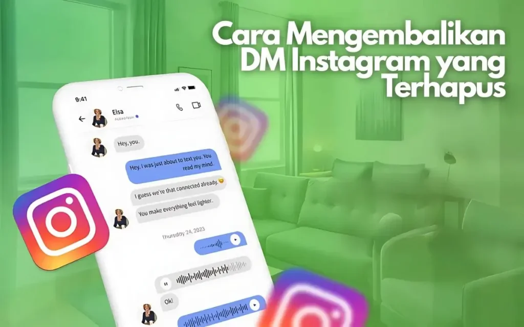 cara melihat dm instagram yang sudah dihapus