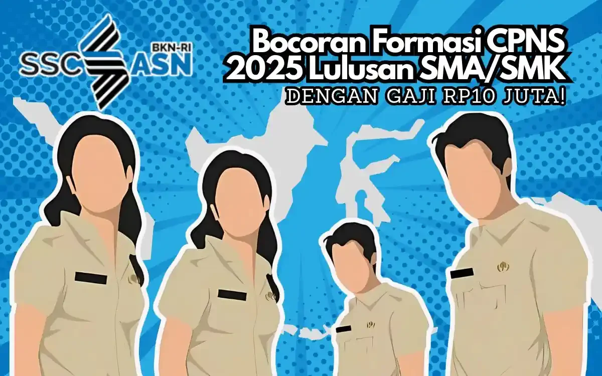 formasi cpns 2025 lulusan sma