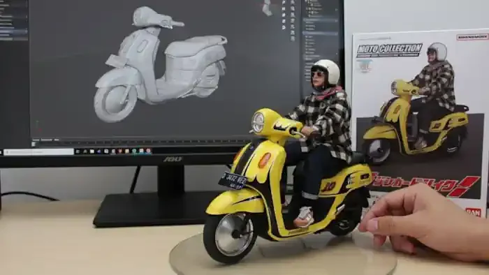 cara buat foto miniatur ai
