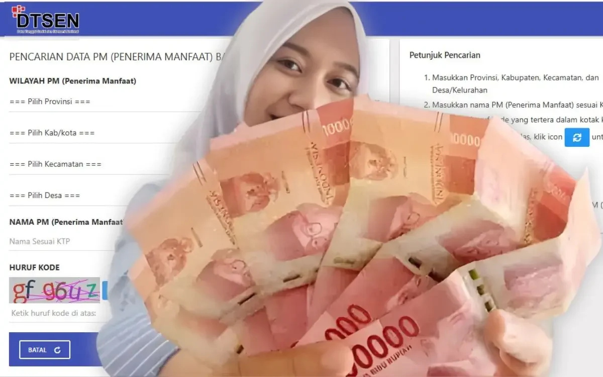 cek penerima blt kesra