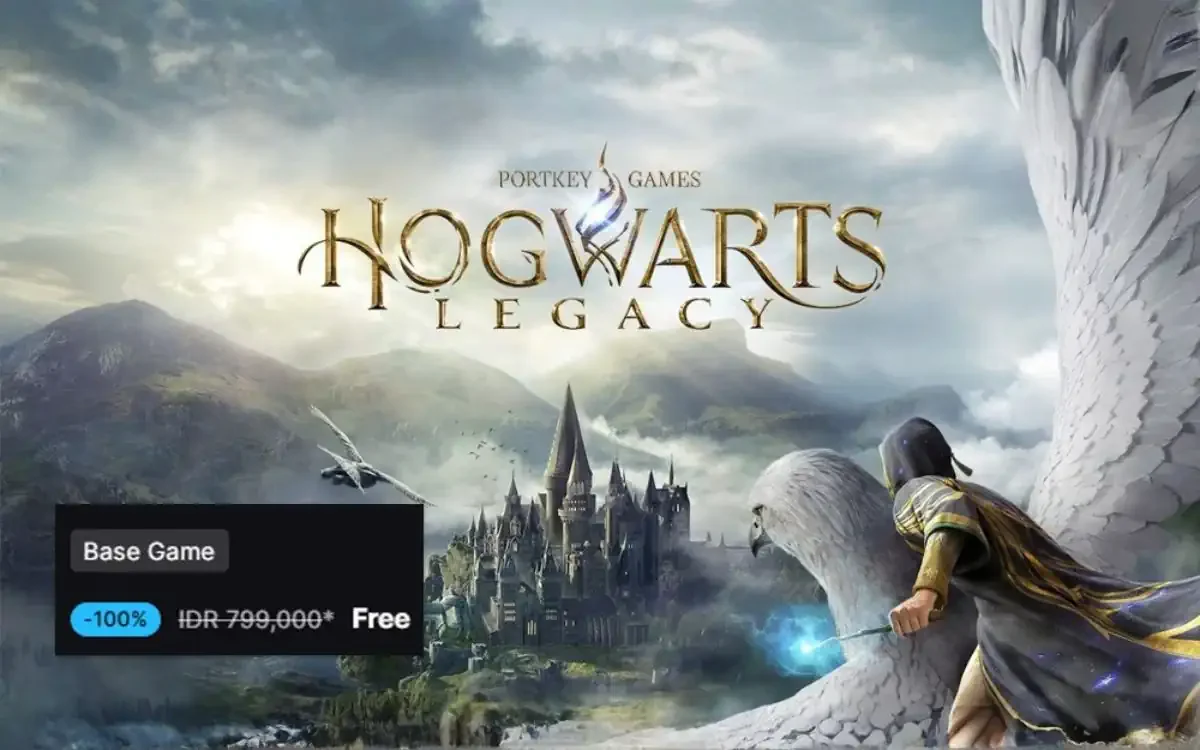 hogwarts legacy gratis di epic games store