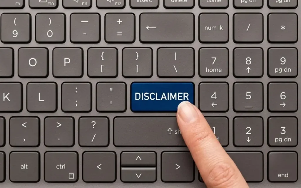 disclaimer artinya