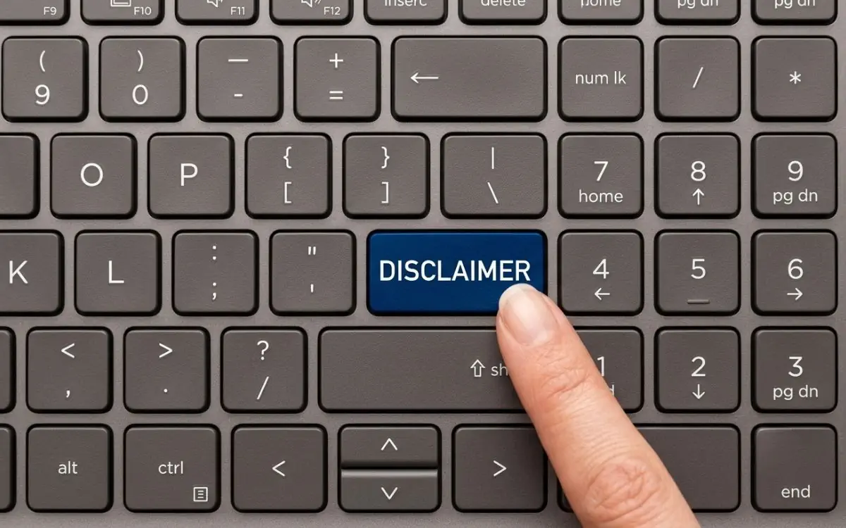 disclaimer artinya