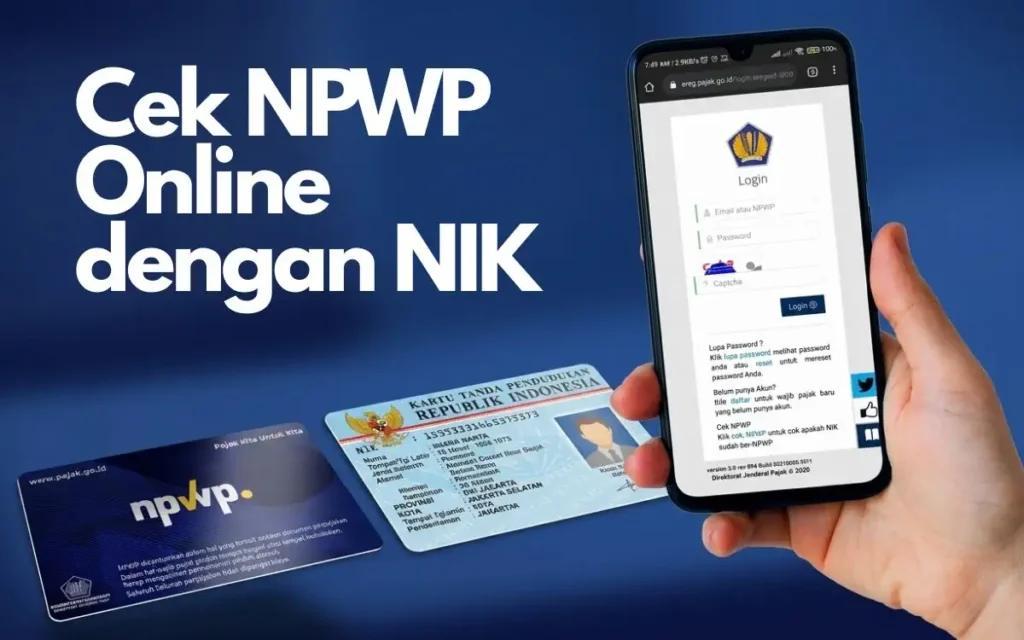 cek npwp dengan nik