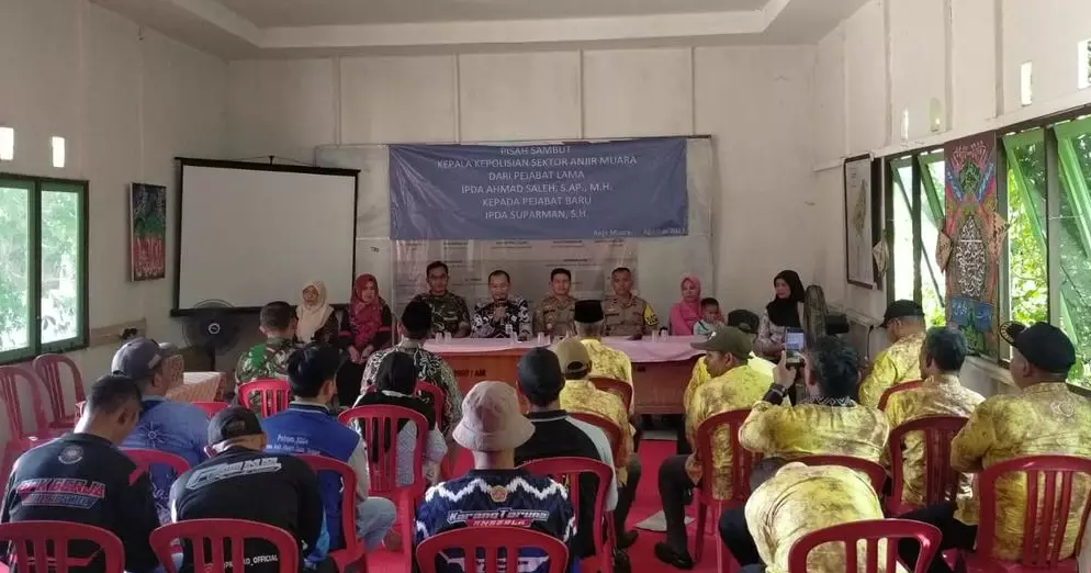 pisah sambut kapolsek
