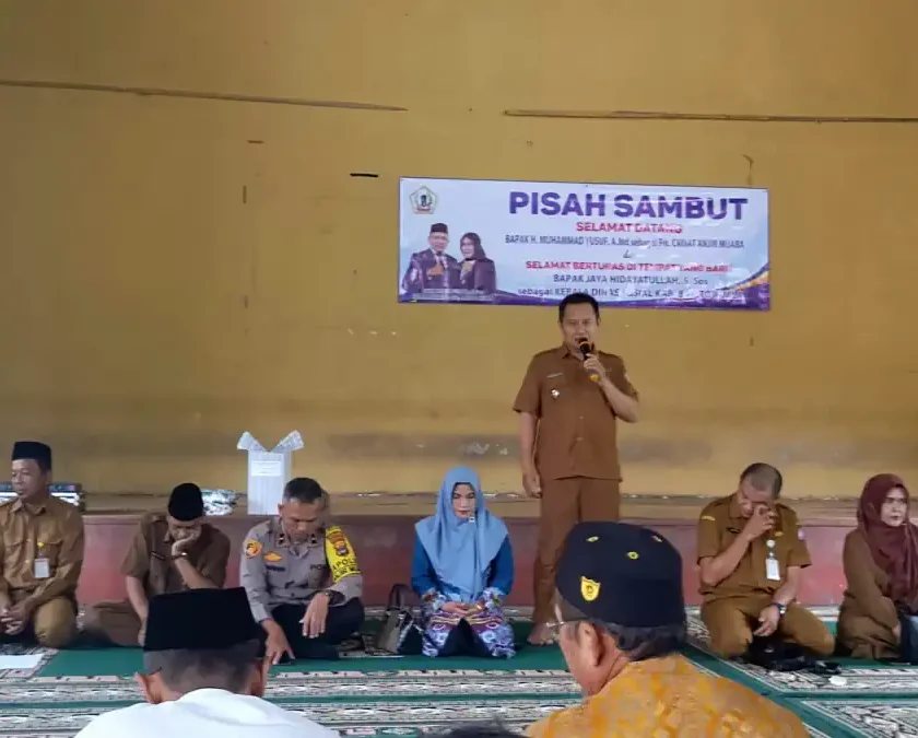 Pisah Sambut Camat Anjir Muara