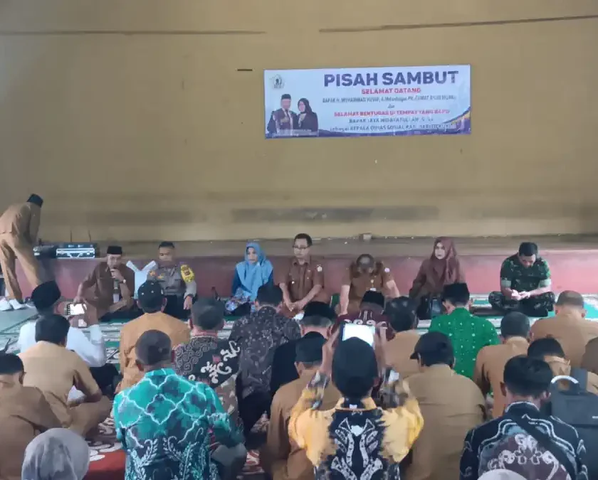 Pisah Sambut Camat Anjir Muara